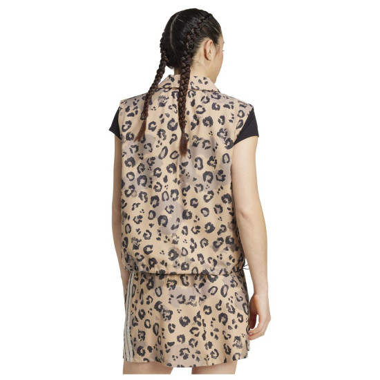 Adidas Γυναικείο γιλέκο Animal Print Loose Fit Vest